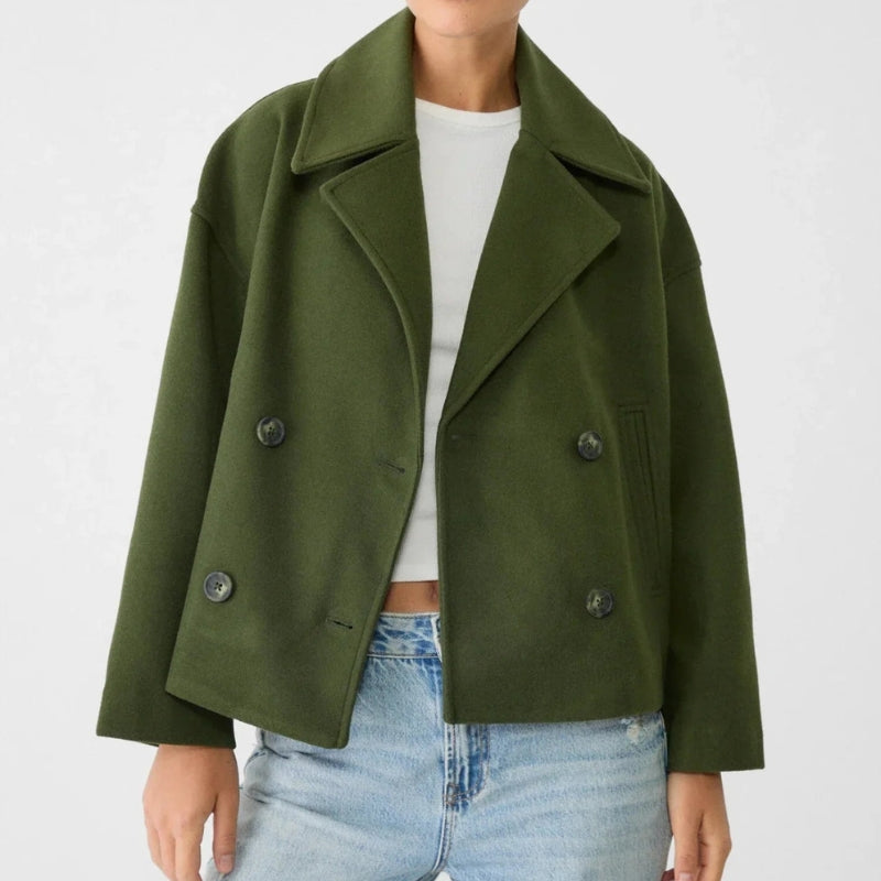 Short Double-Breasted Jacket