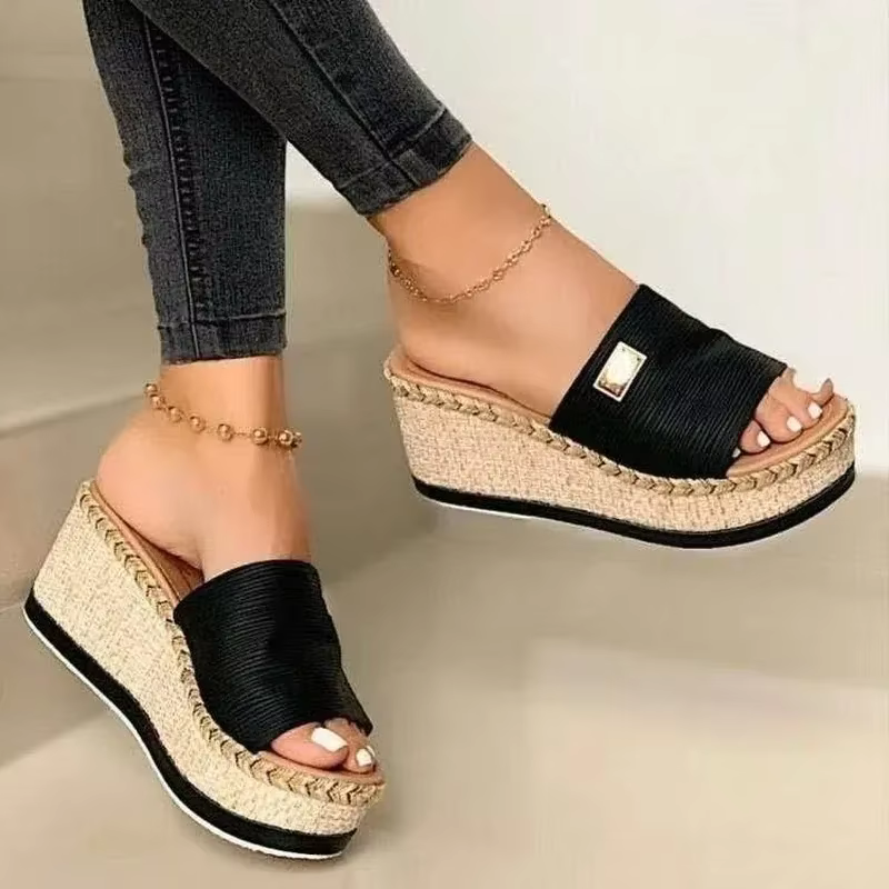 Open Toe Wedge Sandals