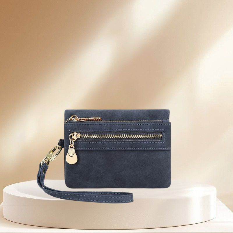 Zipped Wallet with Coin Purse for Women