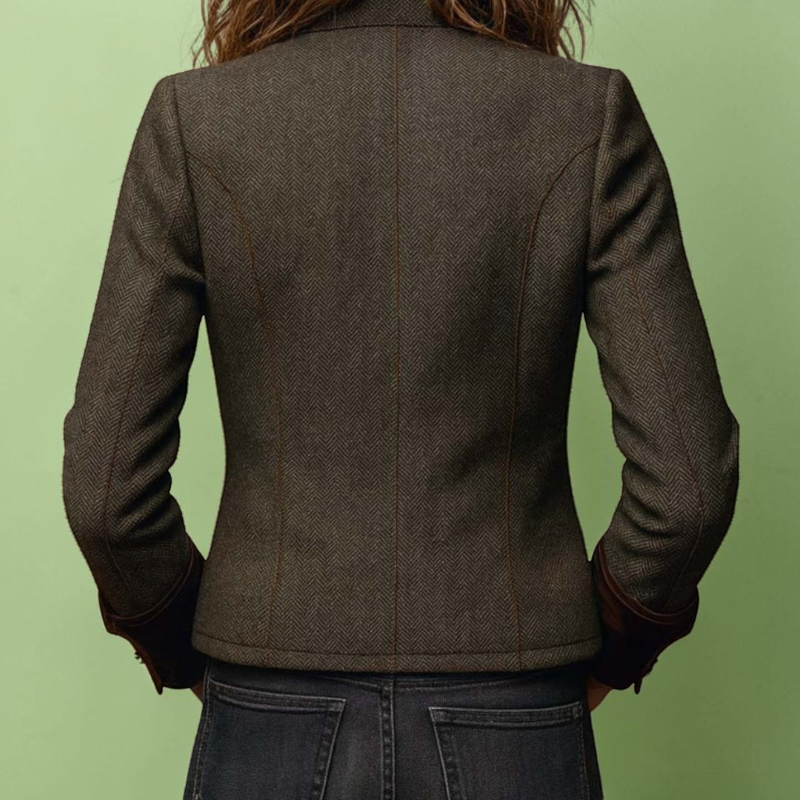 Elegant Women's Turn Down Collar Blazer