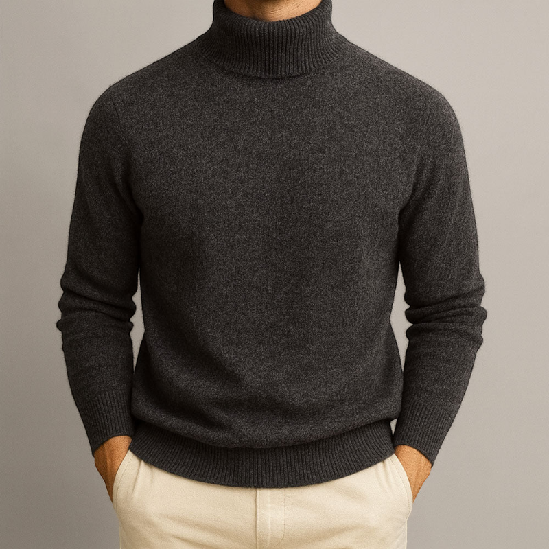 Men's Classic Round Neck Knit Sweater