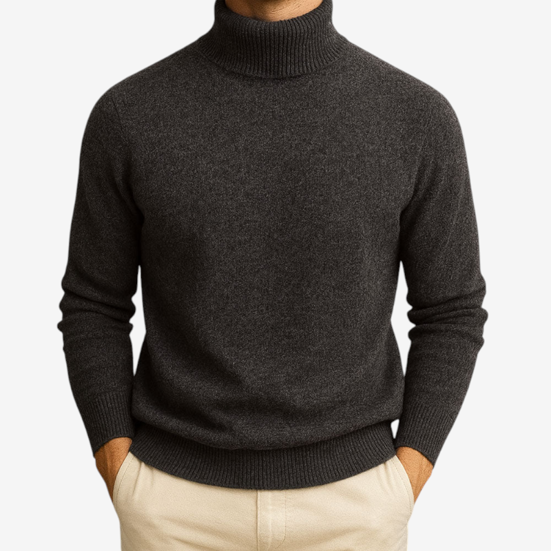 Men's Classic Round Neck Knit Sweater