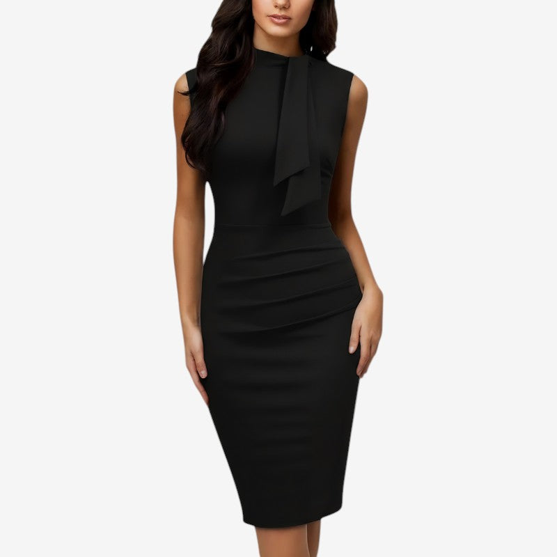 Sleeveless Slim Fit Midi Dress