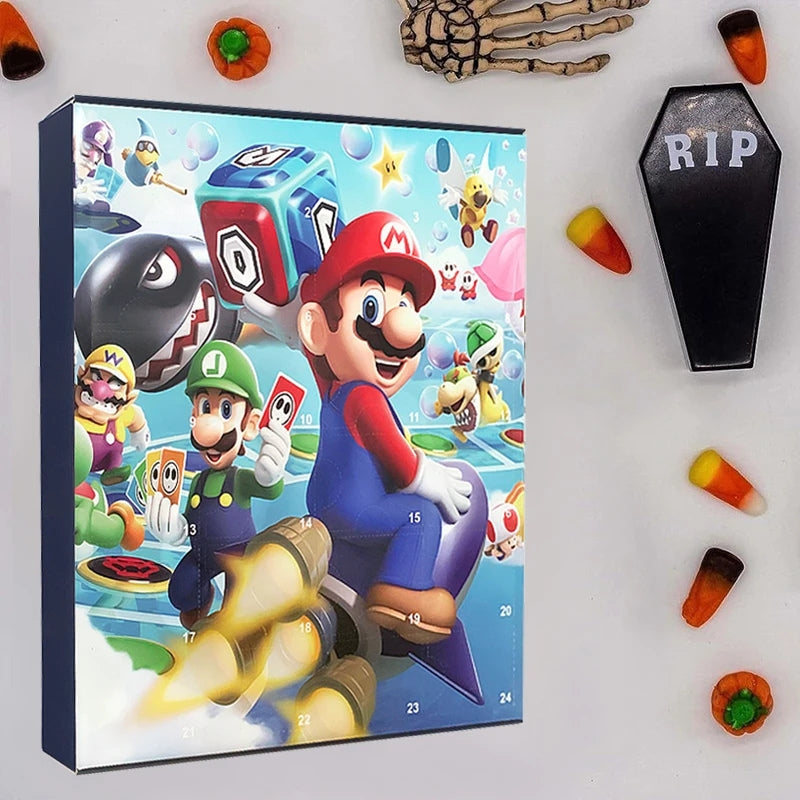 Levelember - Adventi naptár 24 Super Mario-figurával