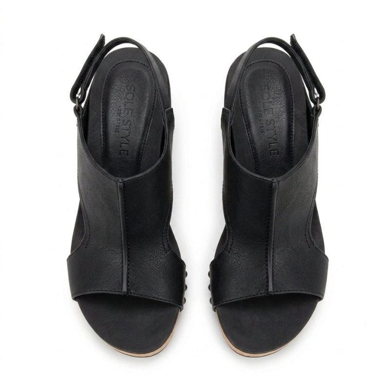 Women's Wedge Sandals with Adjustable Strap and Platform Sole