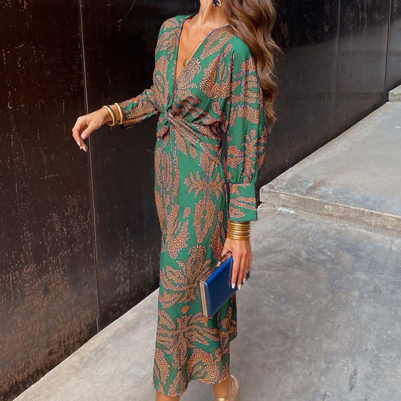 Women’s Floral Print Maxi Dress