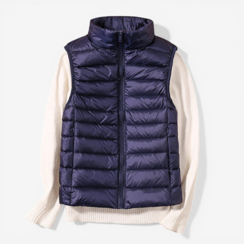 Women’s Sleeveless Zip-Up Jacket