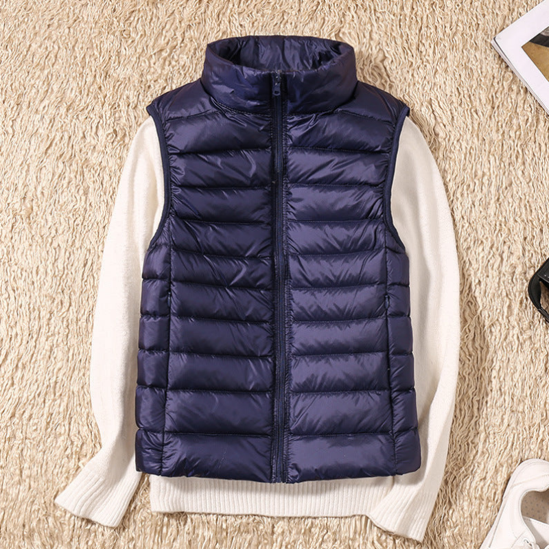 Women’s Sleeveless Zip-Up Jacket