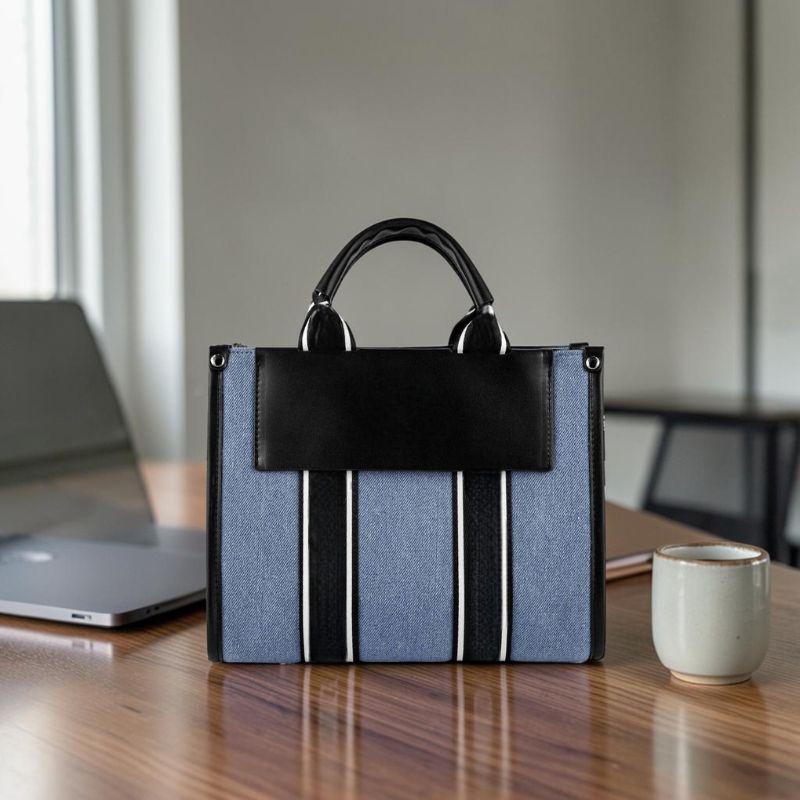 Zippered Pocket Handbag