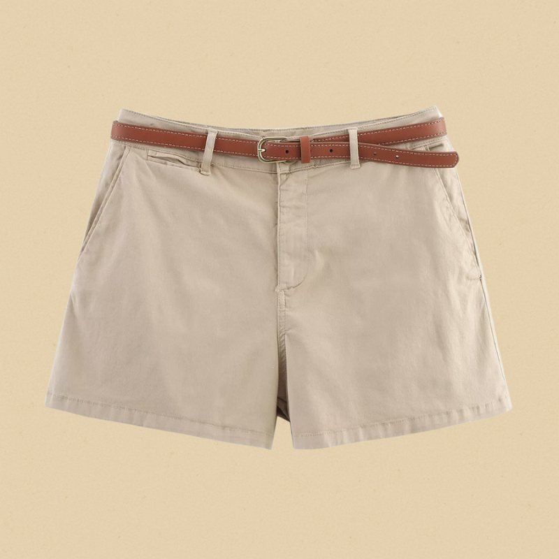 Women’s Relaxed Pleated Shorts