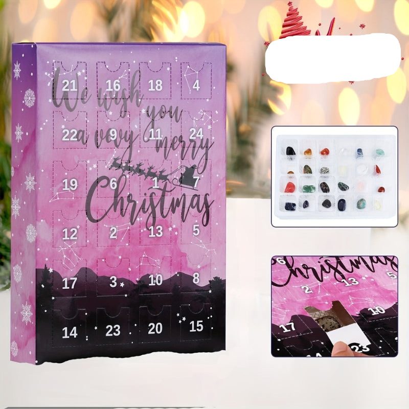 Gemjolly - Adventi naptár természetes kövekkel szezonális használatra