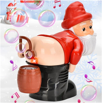 Funny Santa Bubble Model – Farting Santa