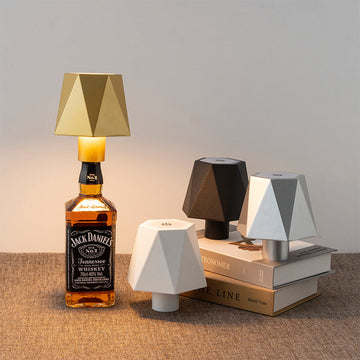 LumiForma - Stylish Shade Designs for a Sleek Minimalist Look | Soft Ambient Glow in Multiple Colors & Shapes | Compact Lighting for Desk, Bedside or Living Space