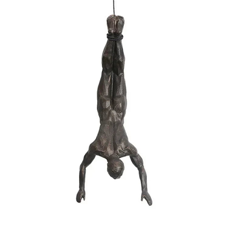 Elevate Climbing Man Wall Decor Set – Modern 3D Art for Unique Interiors