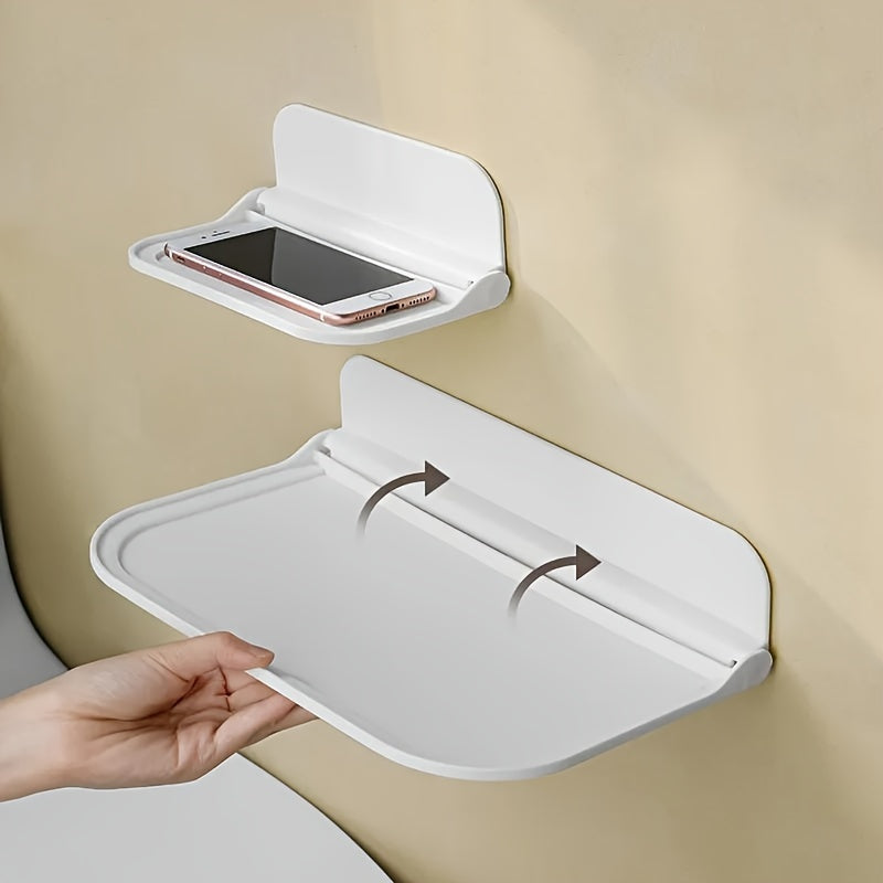 AeroShelf - Wall-Mounted Floating Shelves for Bathroom and Desk Organization