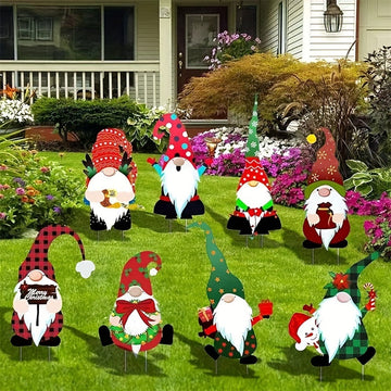 Jolly | 8 Sets Christmas Vacation Dwarf Decorations