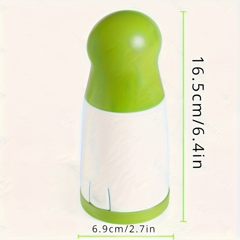 HerbMate - Manual Handheld Herb Chopper Sharp Stainless Steel Blades with Ergonomic Handle | Compact, Lightweight, and Easy to Clean