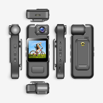 ClipScope - 4K Mini Testkamera 180°-os Forgatható Lencsével