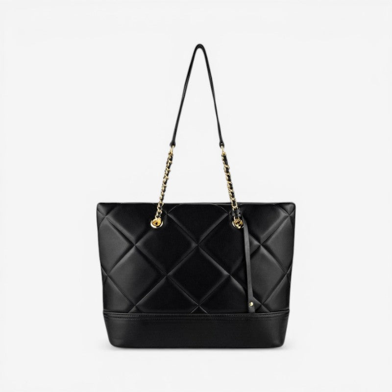Chain Handle Tote Bag