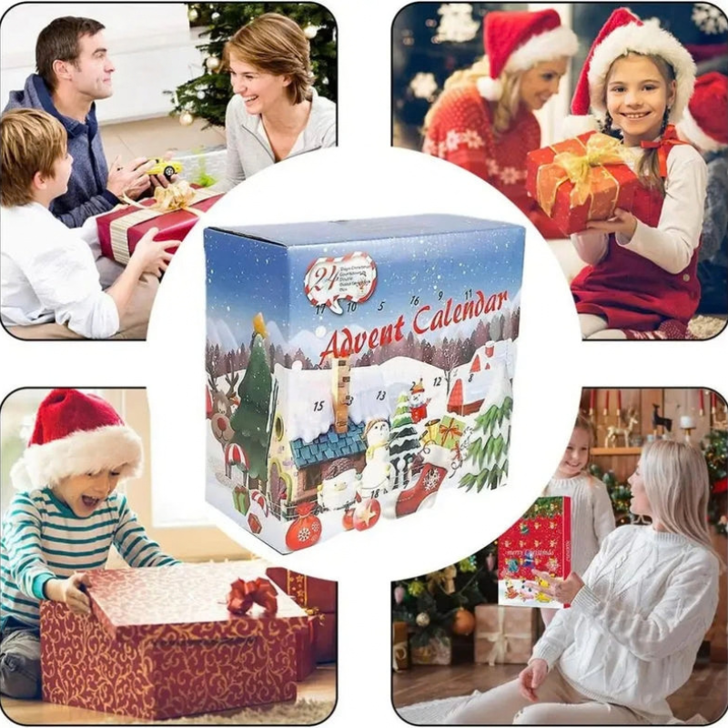 Rexmas - Dinoszaurusz adventi naptár 24 figurával és játszószőnyeggel
