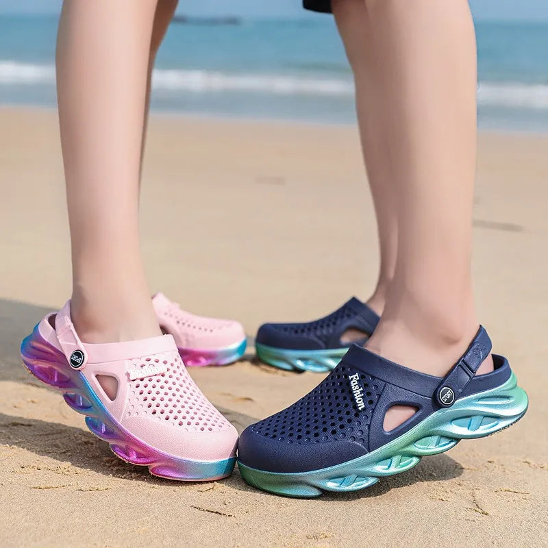 Women's Clogs with Adjustable Heel Strap