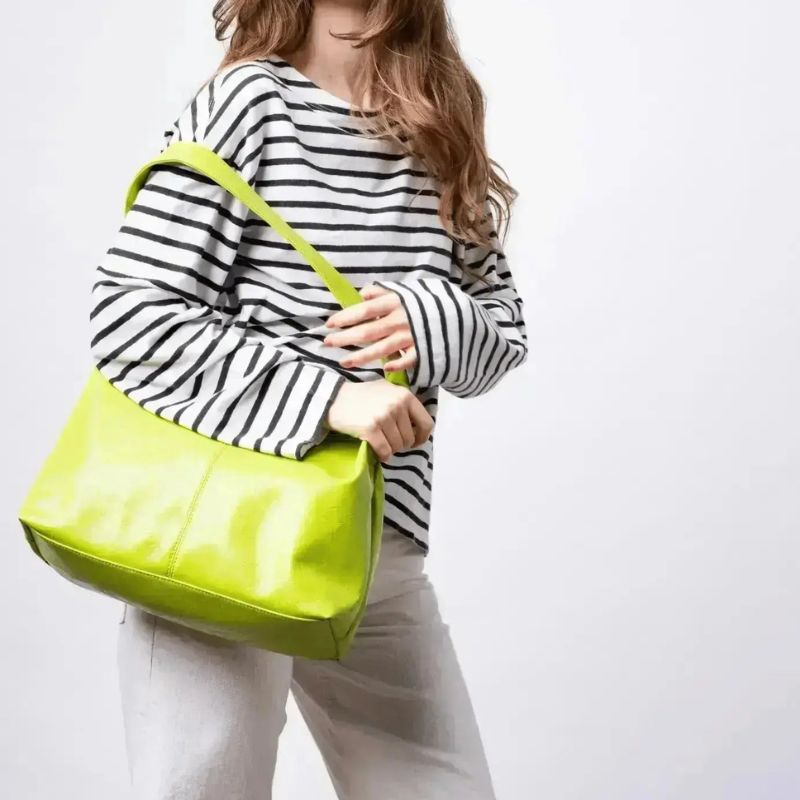 Compact Shoulder Bag with Zip Pocket