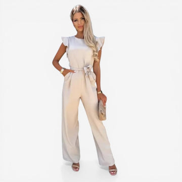 Women’s Butterfly Sleeve Wide Leg Jumpsuit
