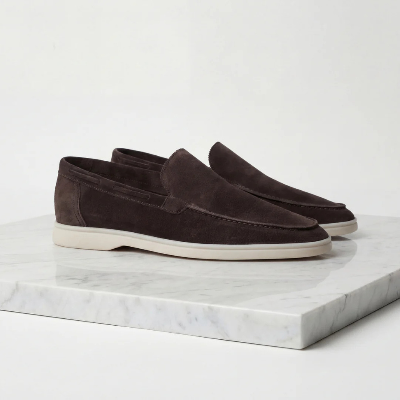 Men's Slip-On Loafers with Classic Design