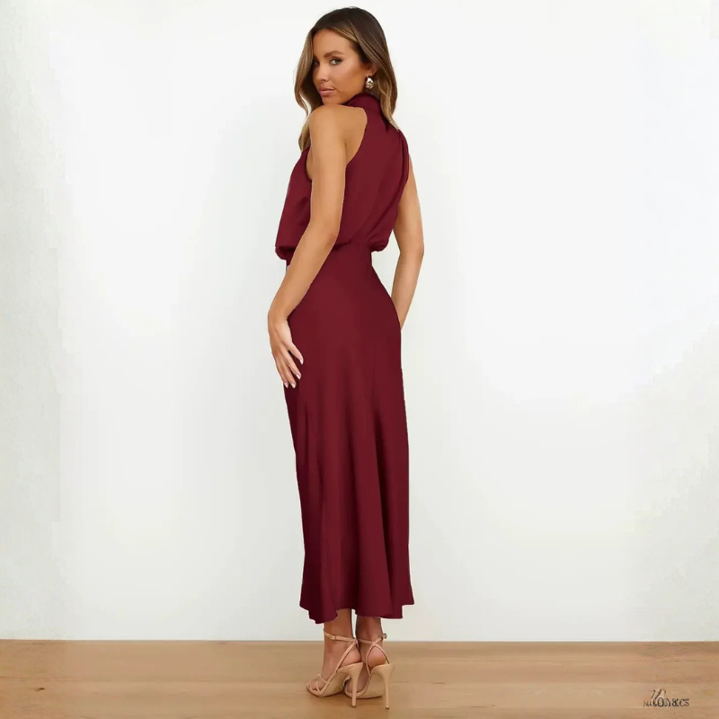 Elegant Off Shoulder Maxi Dress for Women