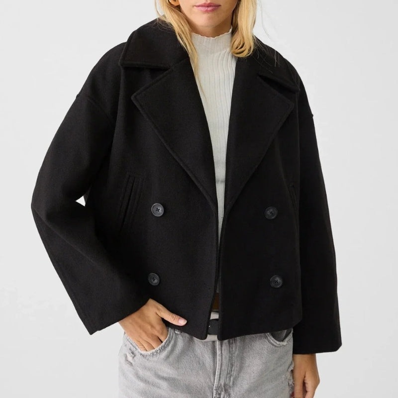 Short Double-Breasted Jacket