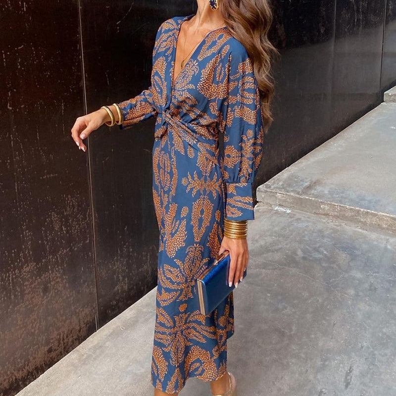 Women’s Floral Print Maxi Dress