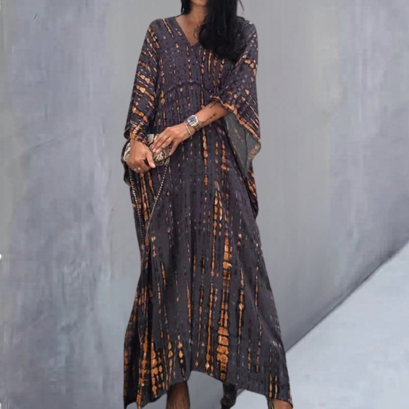 V-Neck Long Sleeve Everyday Dress
