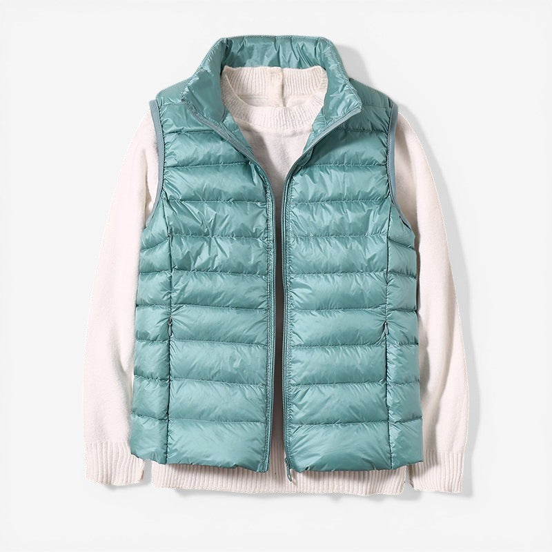 Women’s Sleeveless Zip-Up Jacket