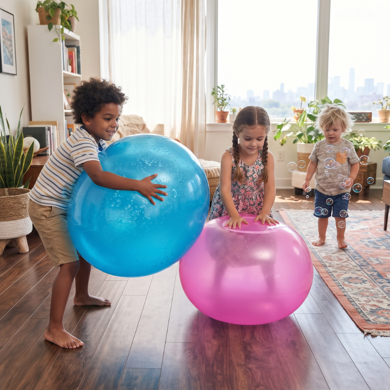 BubbleBounce - Felfújható Buboréklabda Önzáró Dizájnnal