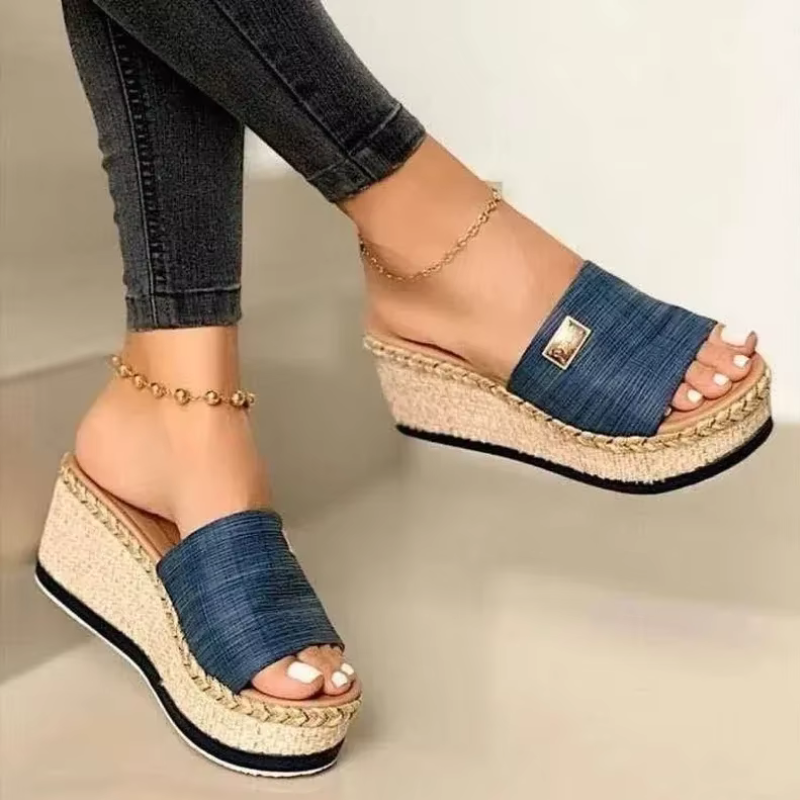 Open Toe Wedge Sandals