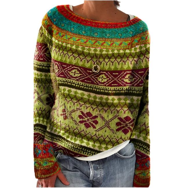 Grethe | Timeless retro sweater for women with vintage charm