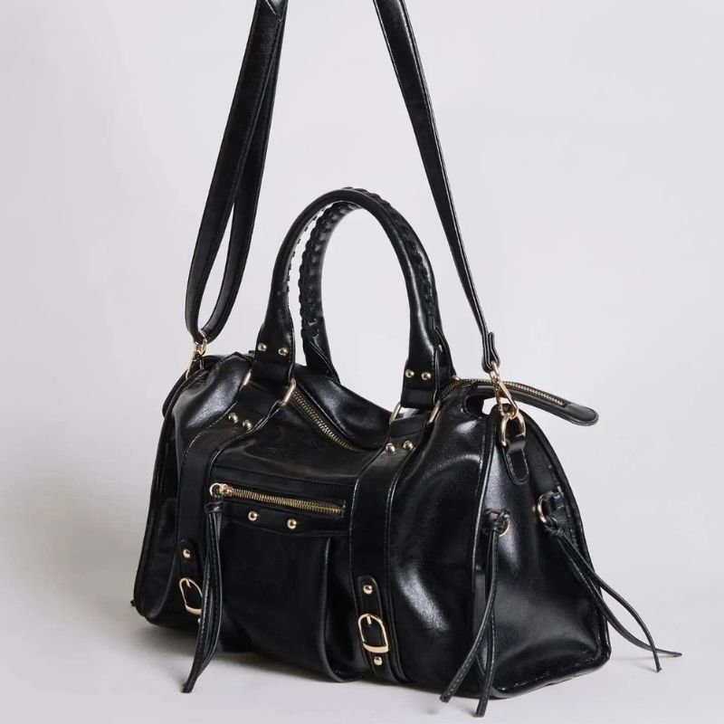 Adjustable Double Handle Shoulder Bag