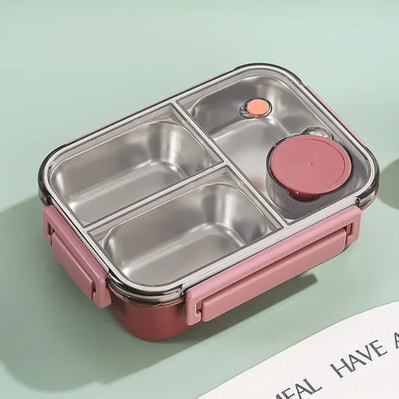 ThermoTray - Hőszigetelt ételtároló rozsdamentes acél rekeszekkel