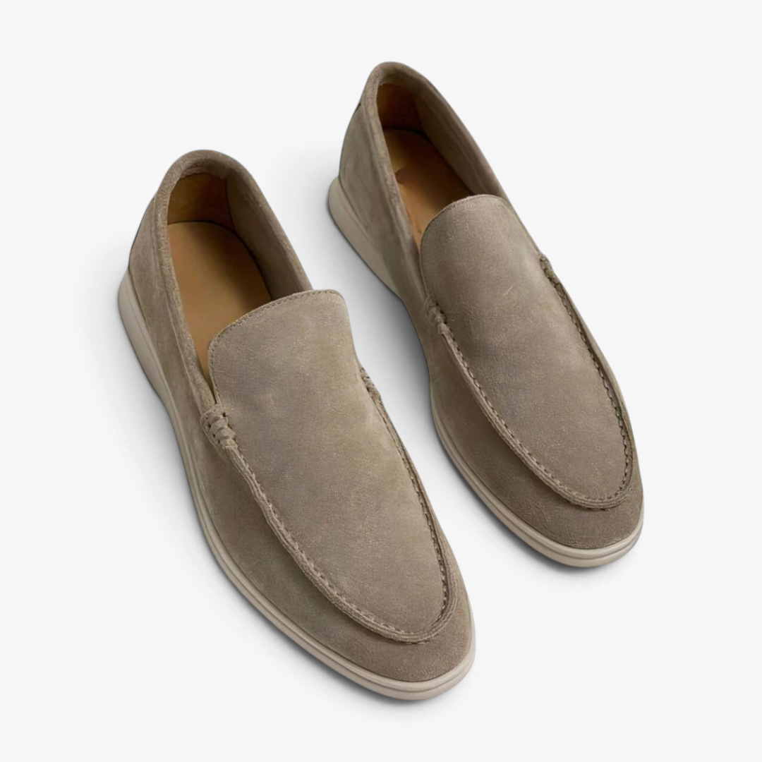 Loafena – Kerek orrú loafer bőr felsőrésszel