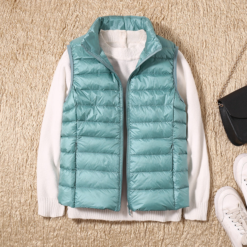 Women’s Sleeveless Zip-Up Jacket