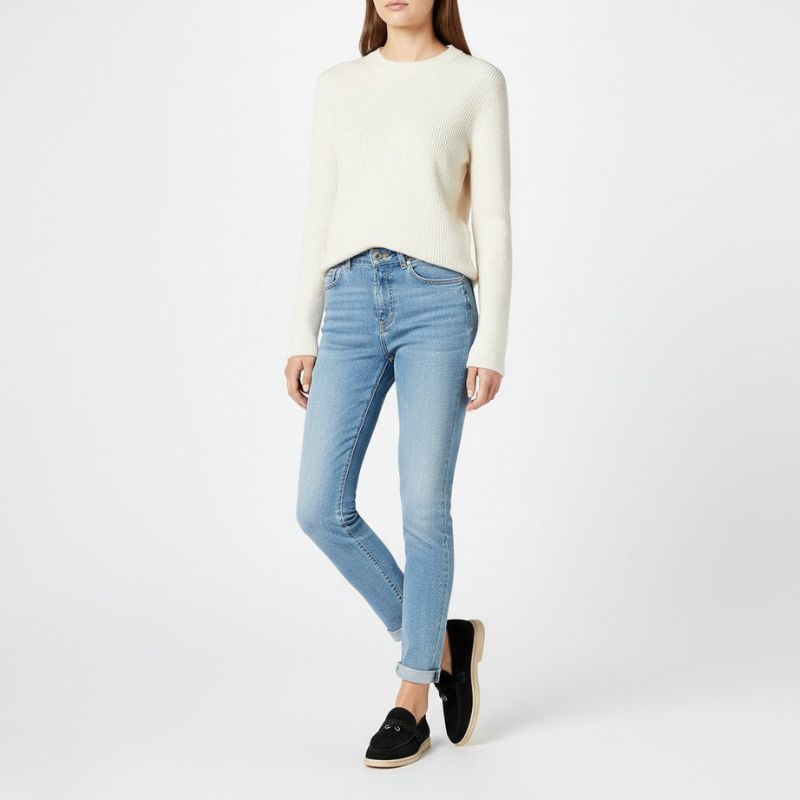Round Toe Low Heel Loafers