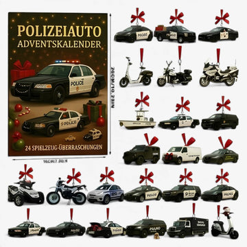Patrolberry - Adventi naptár mini rendőrautókkal és kiegészítőkkel