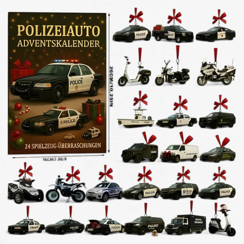 Patrolberry - Adventi naptár mini rendőrautókkal és kiegészítőkkel