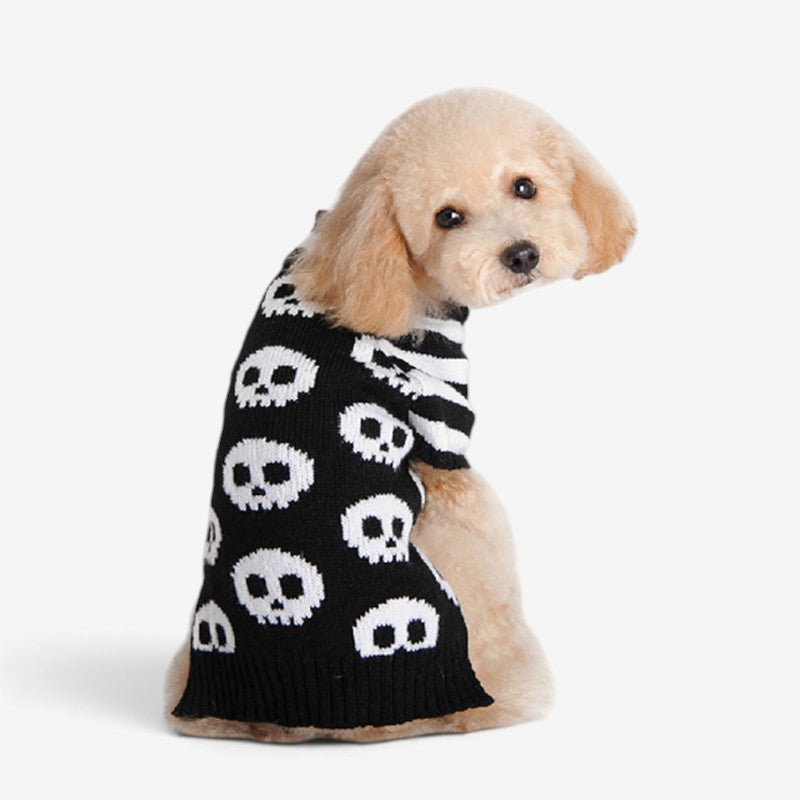 CozyGourd - Cozy Pumpkin Dog Sweater For Halloween