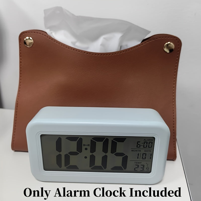 GlowStack - Minimalist Stackable LED Digital Alarm Clock