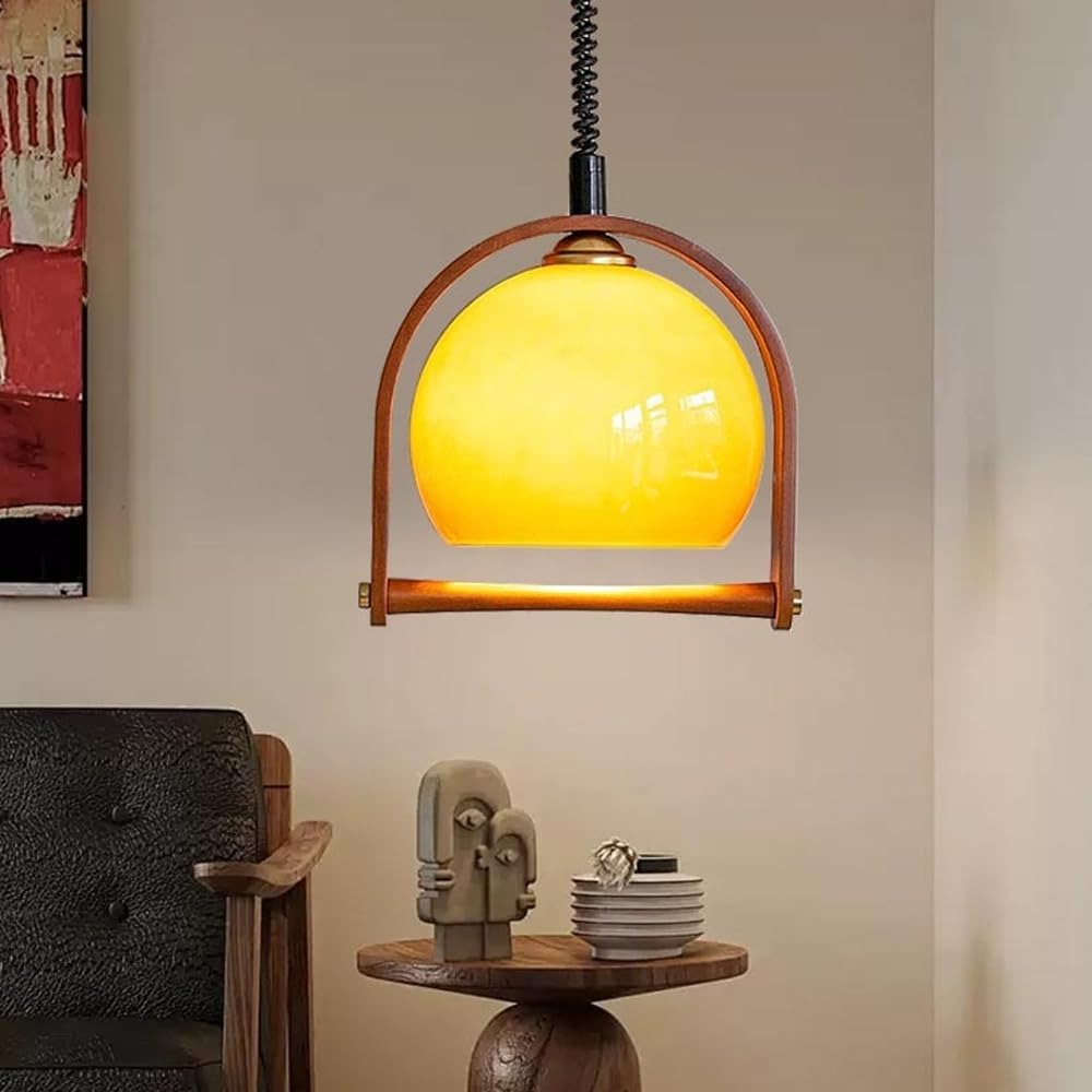 HeritageGlow - Elegant Pendant Light Classic Meets Modern Design | Warm Ambient Glow for Living Room, Dining Room, or Bedroom | Timeless Decorative Accent for Any Interior Style