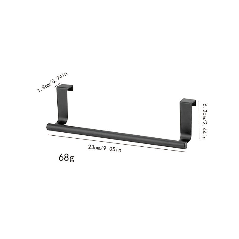 Raxel Over-the-Door Towel Holder – Space-Saving Stainless Steel Rack