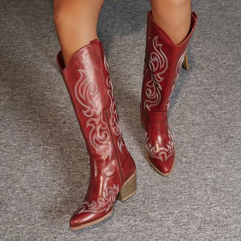 Women's Stylish High Heel Ankle Boots