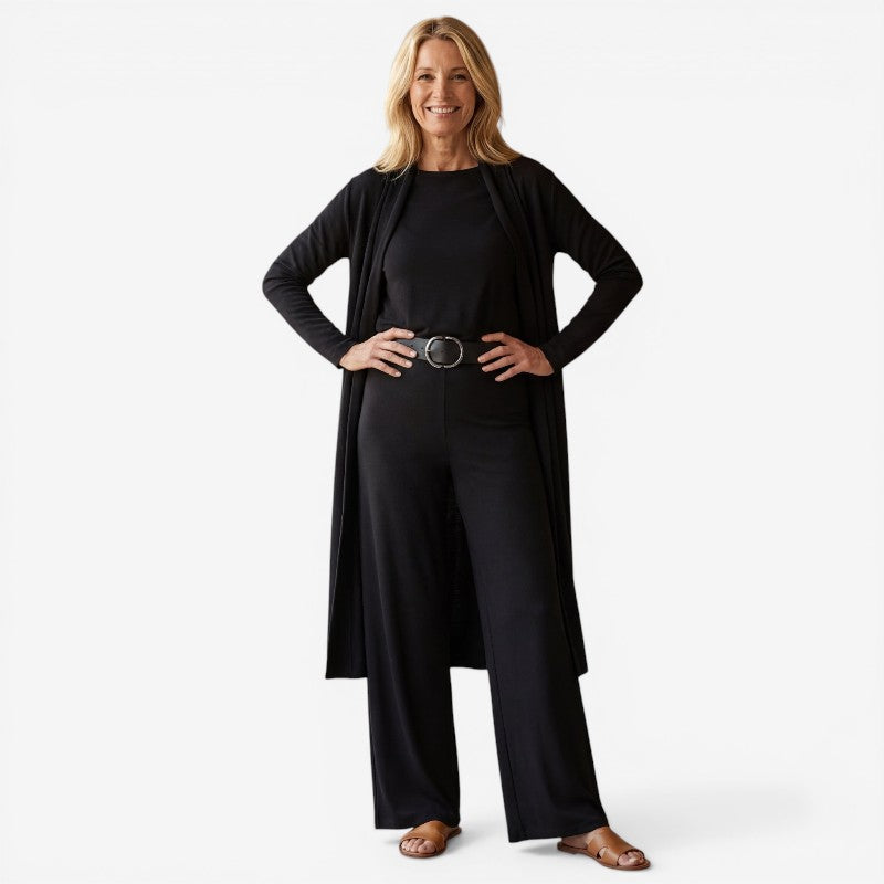 Women's 3-Piece Cardigan and Pants Set