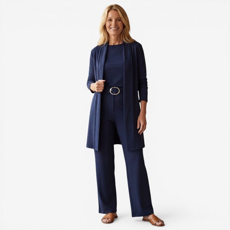 Women's 3-Piece Cardigan and Pants Set